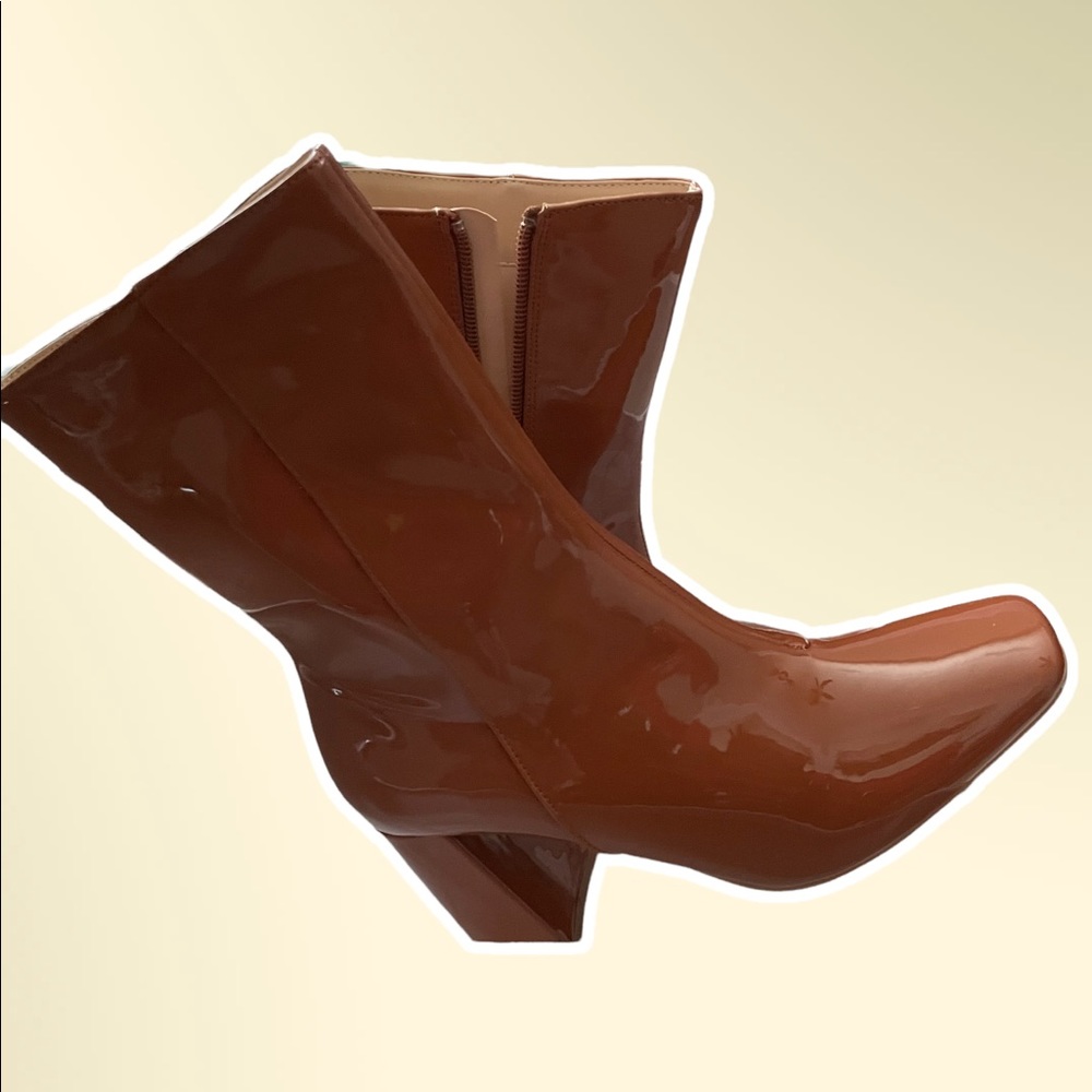Brown Heeled Boots